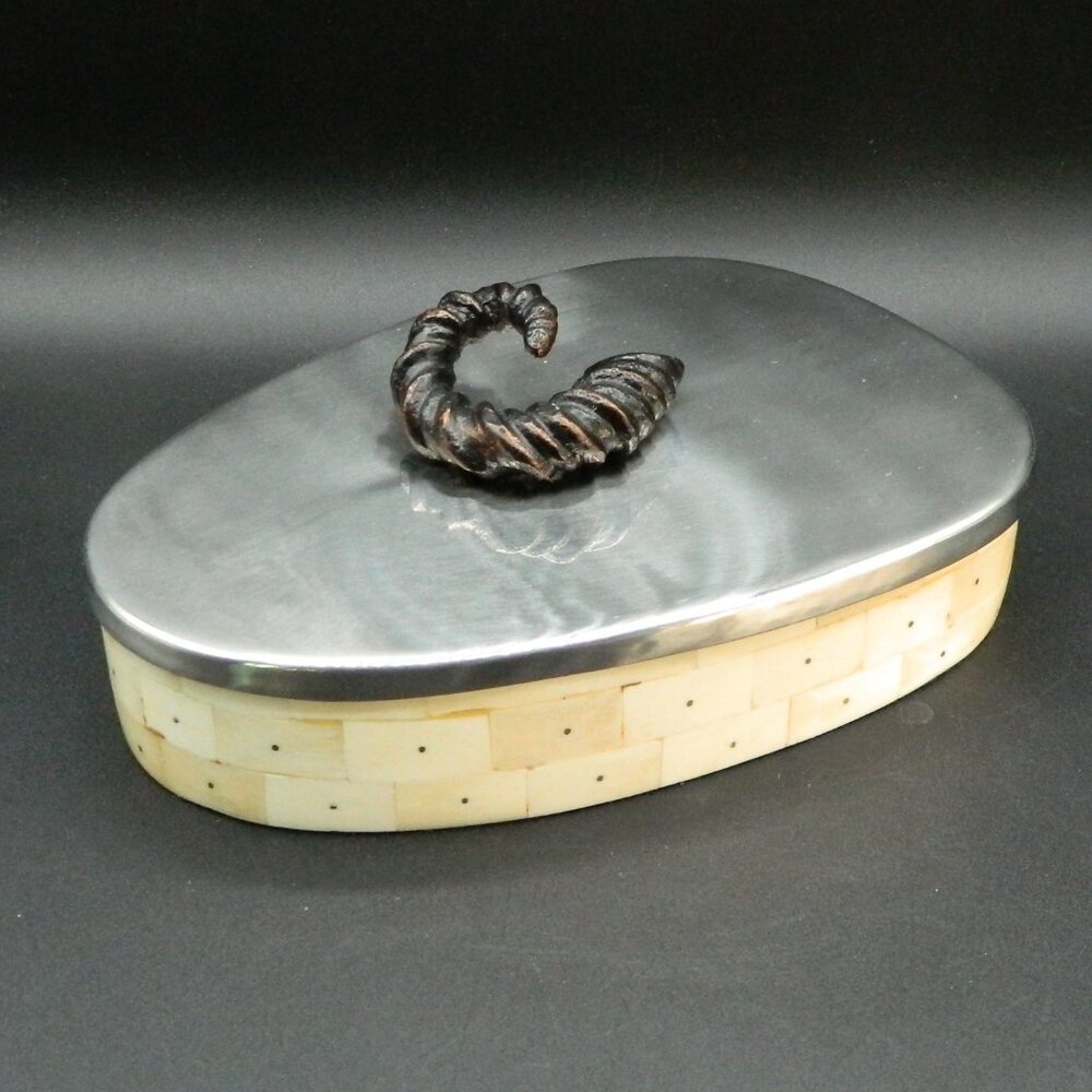 Michael Aram Ram Horn Box
